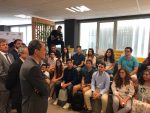 El ministro de Ciencia, Innovación y Universidades, Pedro Duque, ha visitado la UMA para conocer a fondo el sistema universitario español.