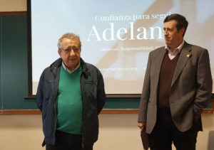 José Ángel Narváez comeinza la campaña en las elecciones al Rectorado de la UMA, presentado su programa para los cuatro próximo años.