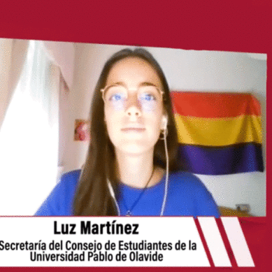 Luz Martínez: “La situación de excepcionalidad se está utilizando para aplicar practicas que presuponen la mala fe del estudiantado”