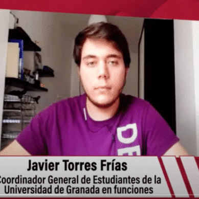 Javier Torres: “A la UGR le exigimos que, en la medida de lo posible, quitaran las pruebas síncronas”