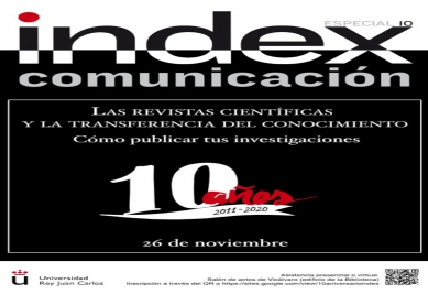 La revista de la URJC Index.comunicación celebra su décimo aniversario