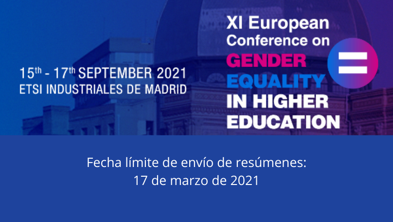 11o Congreso europeo Gender Equality in Higher Education.