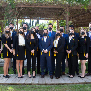 27 estudiantes brillantes de Les Roches Marbella investidos en el XXXIV capítulo de la Fraternidad hotelera Eta Sigma Delta
