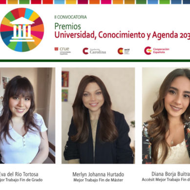 Tres mujeres se alzan con los premios de la II edición ‘Universidad, Conocimiento y Agenda 2030’