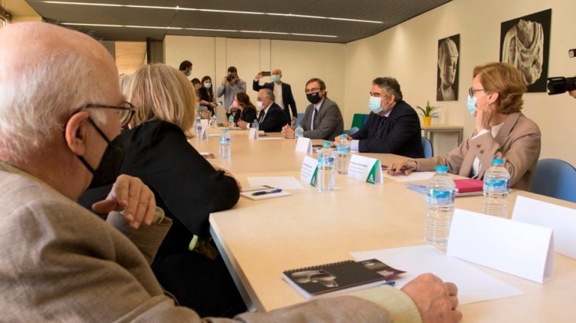 Reunión estratégica para incluir al Museo Íbero de Jaén en la red nacional