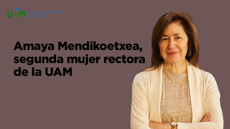 Amaya Mendikoetxea, segunda mujer rectora de la UAM