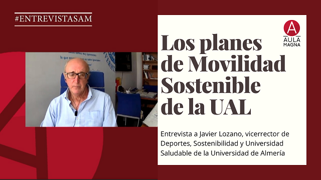 Los planes de movilidad sostenible de la UAL, dentro y fuera del campus