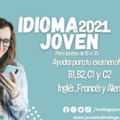 Abierto el plazo de las ayudas Málaga Idioma Joven 2021
