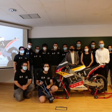 Presentada la moto de UMA Racing Team para MotoStudent 2021