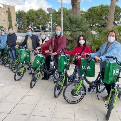 La Universidad de Jaén promueve la movilidad sostenible con el programa ‘Tu Bici en la UJA’