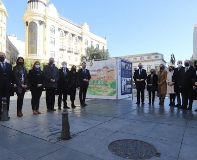 Inaugurada la exposición urbana ‘Universidad de Córdoba. 50 años de patrimonio colectivo’