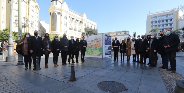 Inaugurada la exposición urbana ‘Universidad de Córdoba. 50 años de patrimonio colectivo’