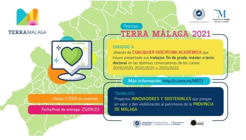 UMA y la Diputación crean los premios de investigación ‘Terra Málaga’