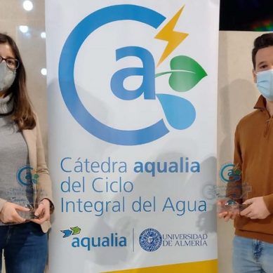 Premiados los mejores TFM y TFG de la Cátedra Aqualia UAL
