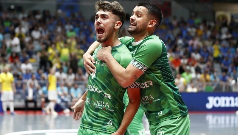 El Besoccer UMA Antequera hace historia al conquistar la Copa del Rey de Futsal