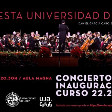 La UJA inaugurará el curso 2022-2023 a ritmo orquestal