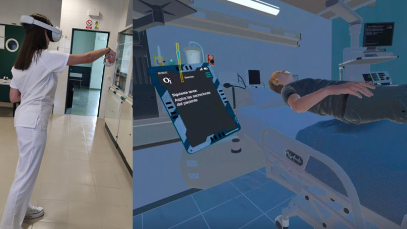 El Grado en Enfermería de la UJA introduce la Realidad Virtual en su formación