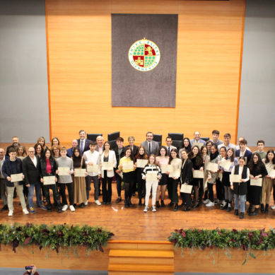 La Universidad de Jaén reconoce a los 30 estudiantes con las mejores calificaciones de admisión en el curso 2022-2023