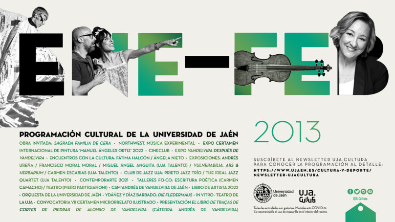 La Universidad de Jaén apuesta por la cultura en los meses de enero y febrero