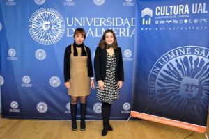 Mª del Mar Ruiz y Elisa Álvarez presentan el proyecto AURA