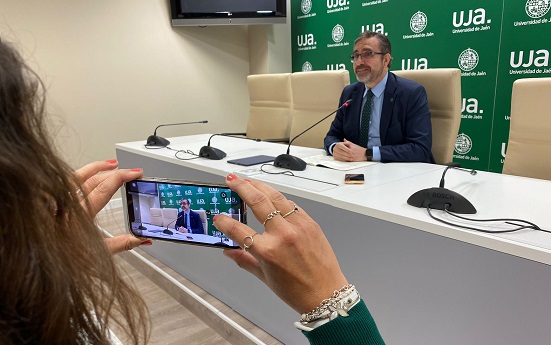 Juan Gómez hace balance de su gestión como rector al frente de la Universidad de Jaén