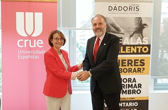 Crue y Fundación Dádoris, un apoyo para estudiantes sin recursos