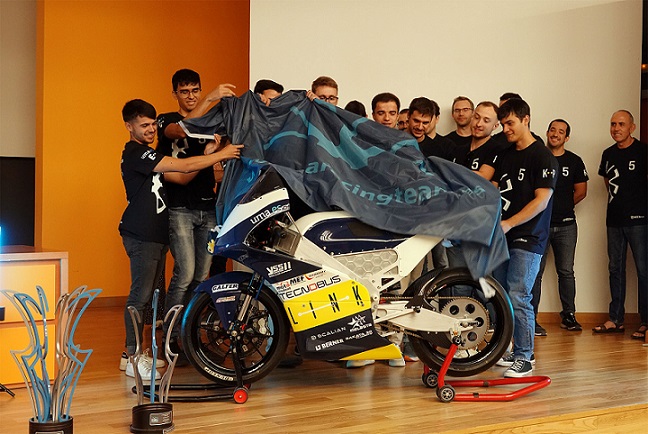 UMA Racing Team presenta su nueva motocicleta eléctrica de competición